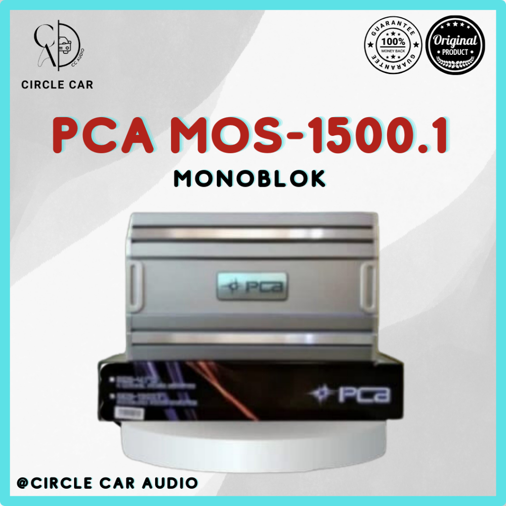 POWER AMPLIFIER PCA MOS 1500.1 / POWER MONOBLOCK PCA