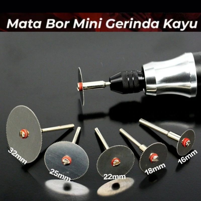 5Pcs Cutting Disc Mata Gergaji Mini untuk Plastik PVC PCB