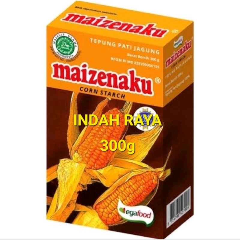 

TEPUNG PATI JAGUNG MAIZENAKU / CORN STARCH 300g perktk