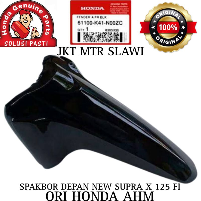 61100-K41-N00 Slebor spakbor depan new supra x 125 fi asli ahm