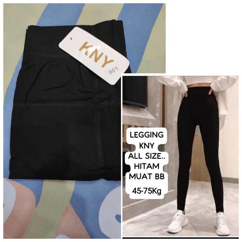 LEGGING HITAM KNY