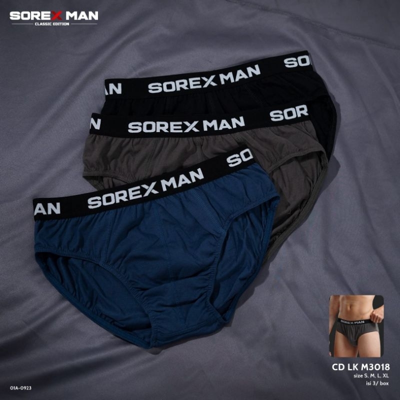 Celana Dalam Pria SOREX || Underware Original sorex || SRX 002