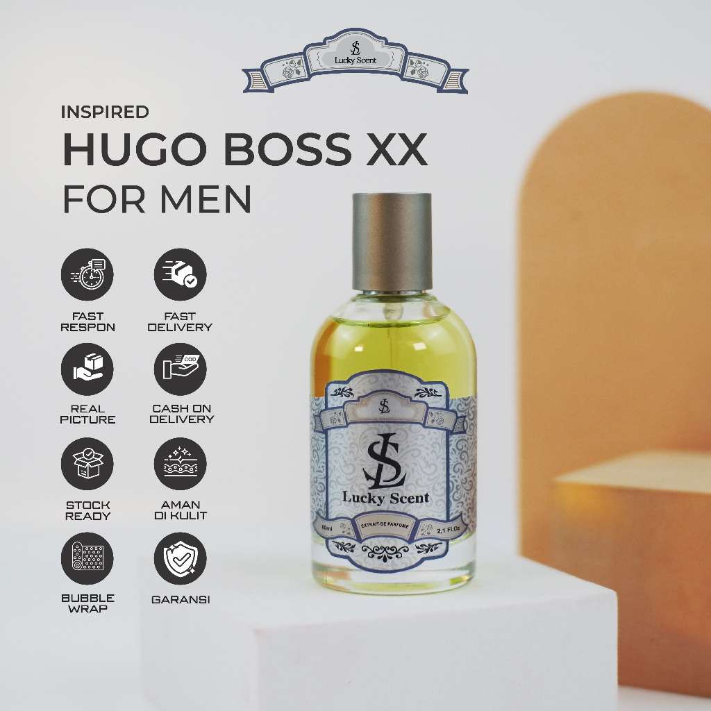 Parfum Pria Hugo Boss XX By LuckyScent - Parfume Man Farfum Minyak Wangi Tahan Lama