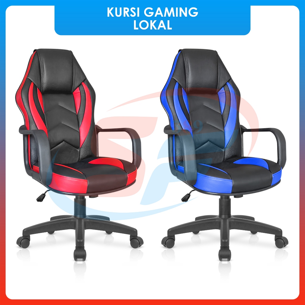 Kursi Gaming Kursi Racing Lokal Busa Tebal & besar