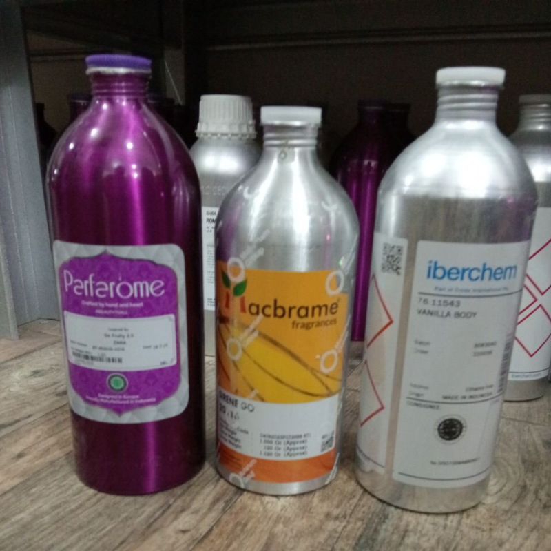 KALENG BEKAS PARFUM UKURAN 1 LITER ( RANDOM)