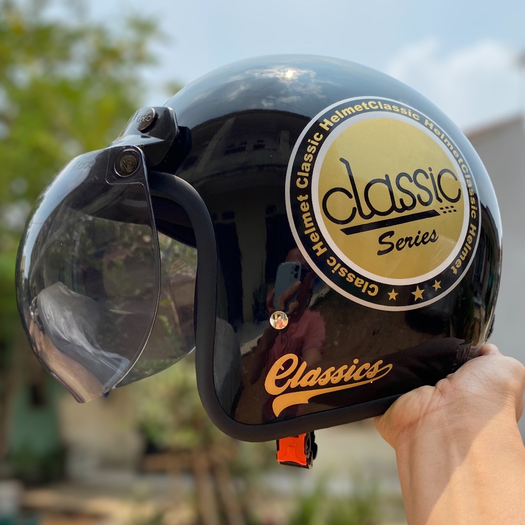 Thinos Helm Bogo Dewasa SNI Motif Classic