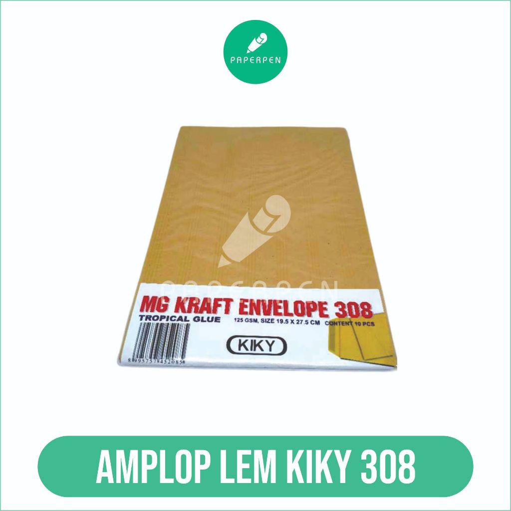 

(Pak10) Amplop Lem Kiky 308