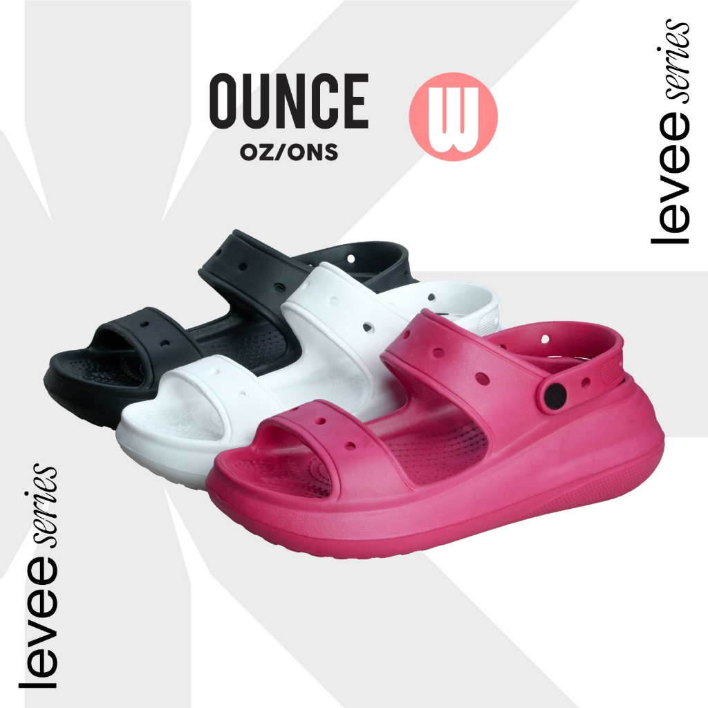 OUNCE - High Cushion Sandal - Sandal Wanita 36-40