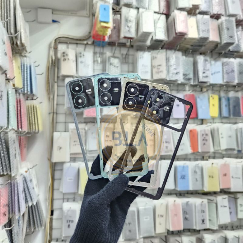 BEZEL TUTUP MESIN TULANG TENGAH BEZEL VIVO VIVO Y35 2022 / Y22 2022