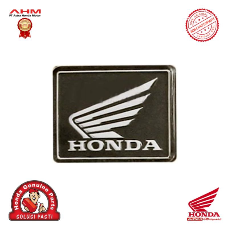 Emblem Logo Honda Batok Speedometer Belakang Beat Vario Scoopy Dll
