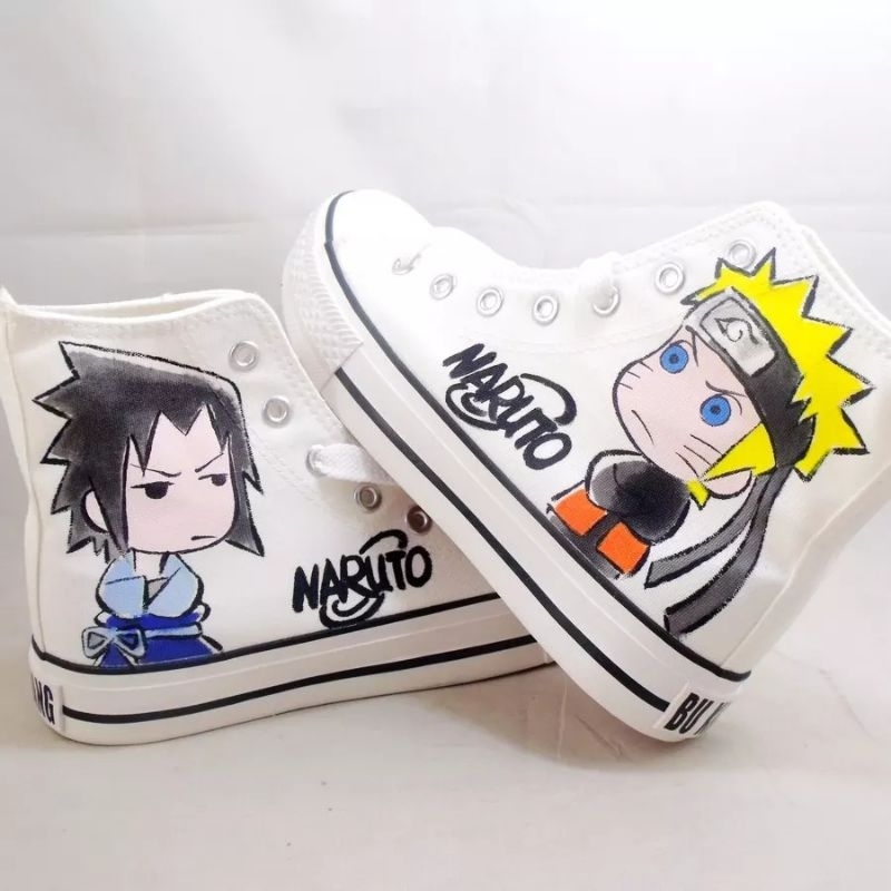 Sepatu Anime Naruto Sasuke Chibi