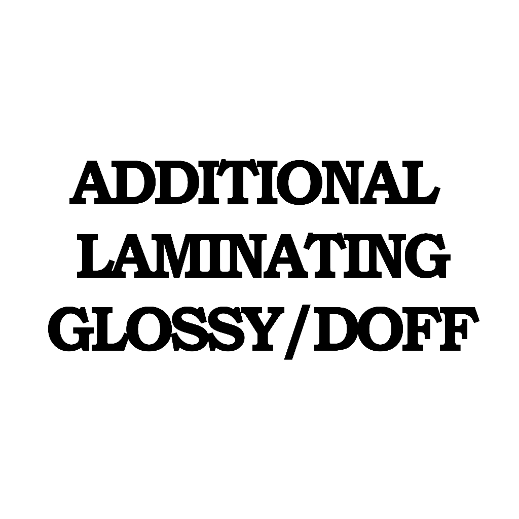 

Additional Tambahan Laminating Doff / Glossy