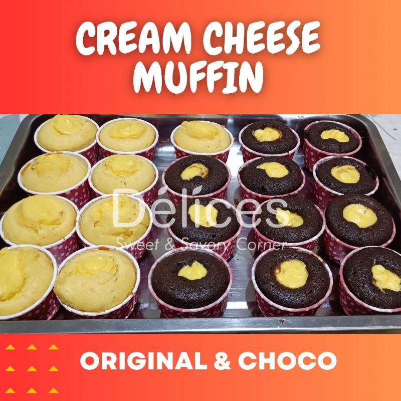 

Creamcheese Muffin (1 box isi 6 pcs)