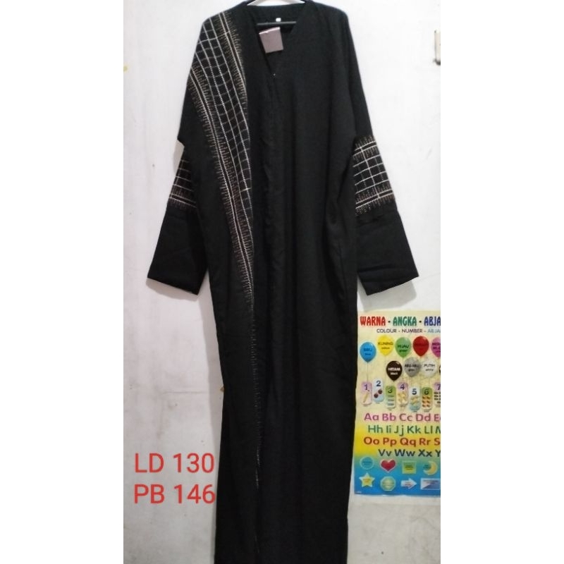 preloved abaya bordir/abaya jonggol