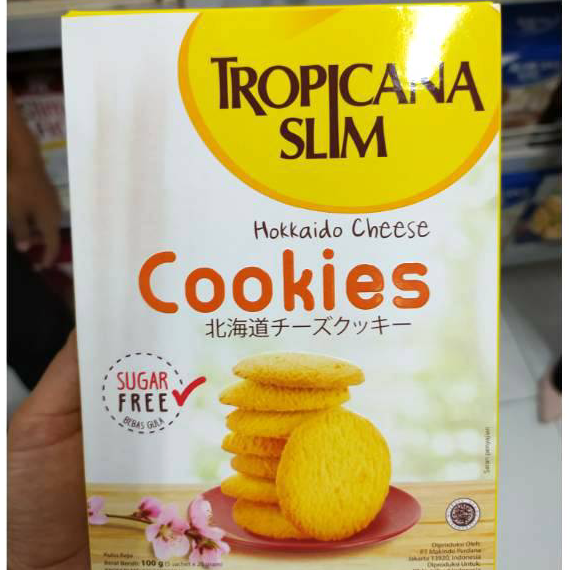 

➟➬✢ TROPICANA SLIM COOKIES Hokkaido Cheese Cookies 100g/ Klepon/ Korean Galic butter/ Korean Goguma/ Diabetasol WAFER/ Tropicana Slim Cookies 100g