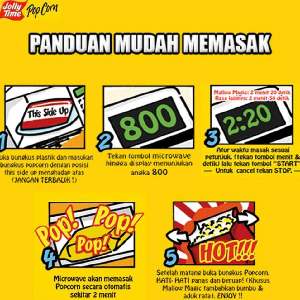 

Buruan Beli Jolly Time Popcorn X Tas Kanvas Grosir