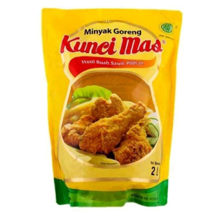 

➠❉✳ MINYAK GORENG KUNCI MAS 2 LITER
