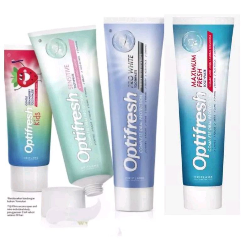Optifresh Pro White / Maximum Fresh / Sensitive /Kids
