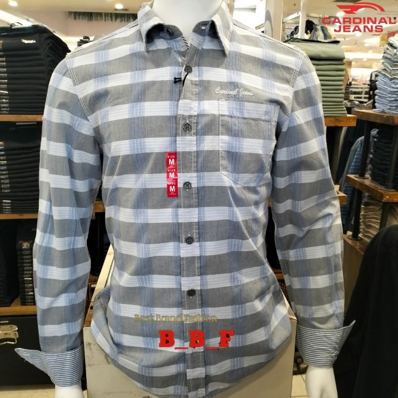 CARDINAL JEANS KEMEJA LENGAN PANJANG SLIMFIT