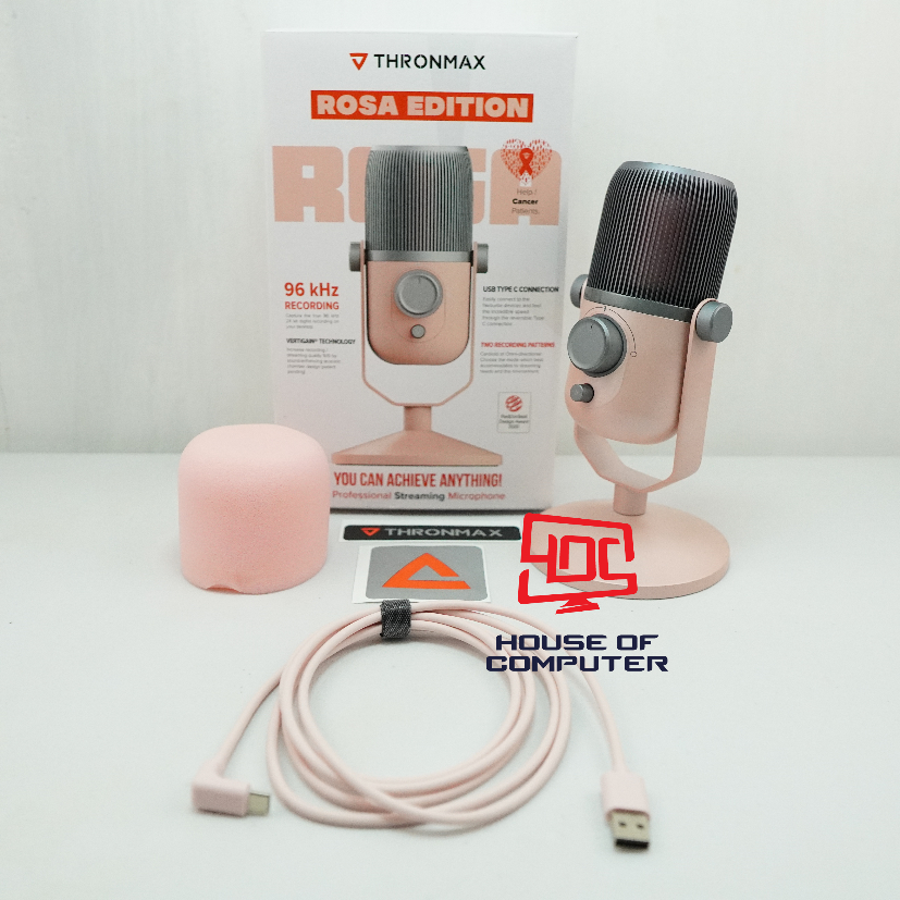 MICROPHONE CONDENSOR THRONMAX MDRILL ZERO PLUS M4 ROSA USB