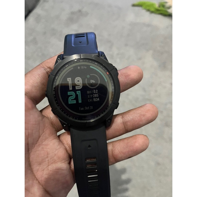 Garmin Fenix 7x Sapphire Solar Second Masih Garansi