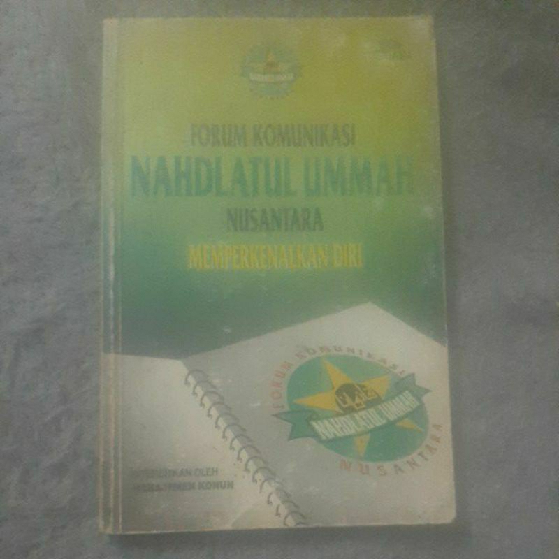 Buku Forum Komunikasi Nahdlatul ummah Nusantara