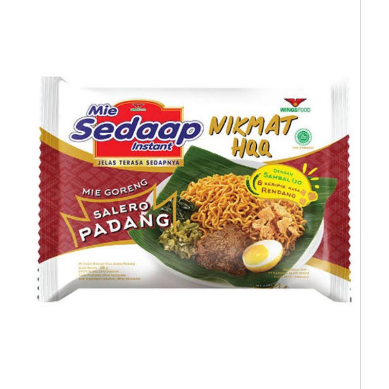 

Sedaap Mie Instant Salero Padang 90gr