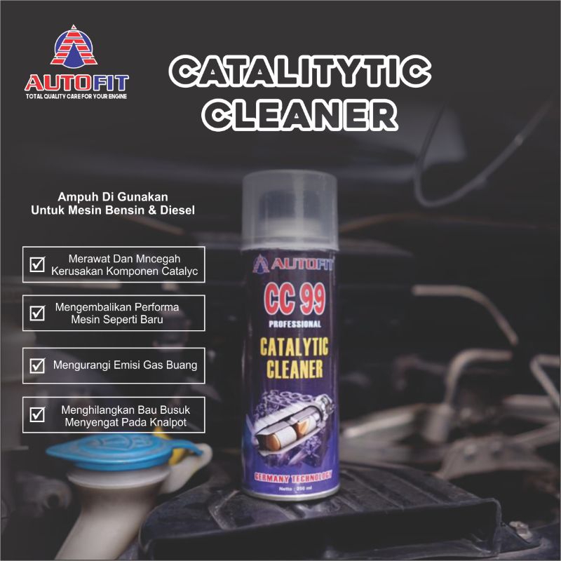 Catalytic cleaner Pembersih gas Emisi Buang Autofit