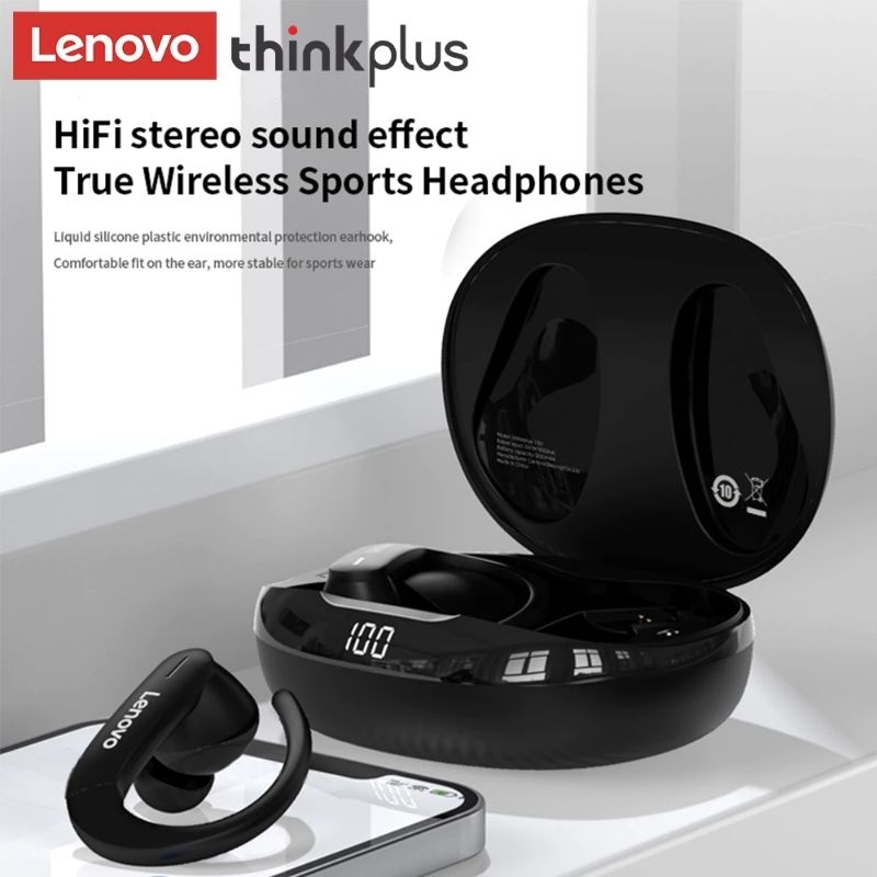 TWS Lenovo Thinkplus T50 Sport Running Bluetooth