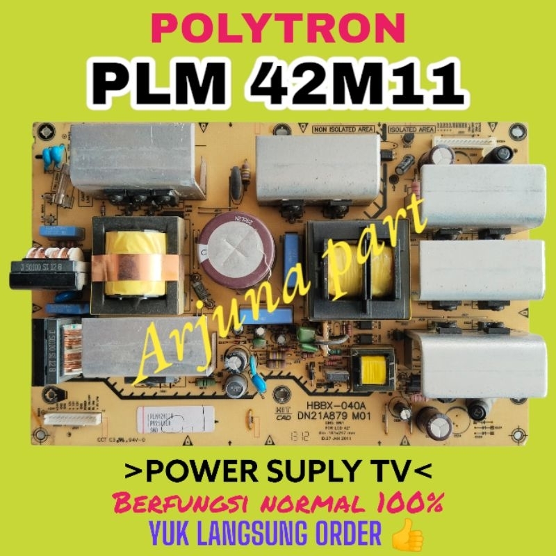 POWER SUPLY TV POLYTRON PLM42M11 / POWER SUPLY TV POLYTRON PLM42M11W / PSU TV POLYTRON PLM42M11 / PS