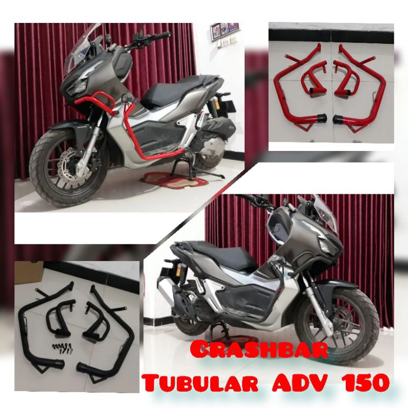 Crashbar Tubular ADV 150 Fullset Pelindung Body Motor ADV 150 Body Protector