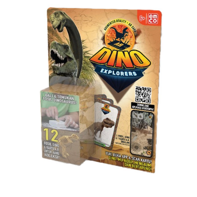 Emco Dinosaurus Mainan Anak Kartu