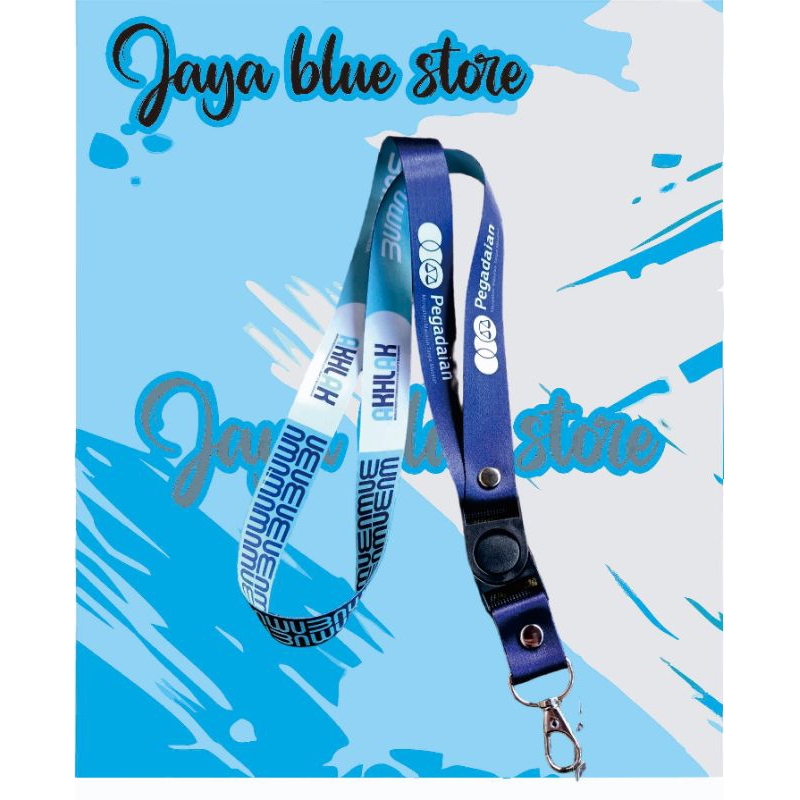 

Lanyard / Tali id card Pegadaian Akhlak (READY STOCK) Termurahh!! Produsen Utama!!