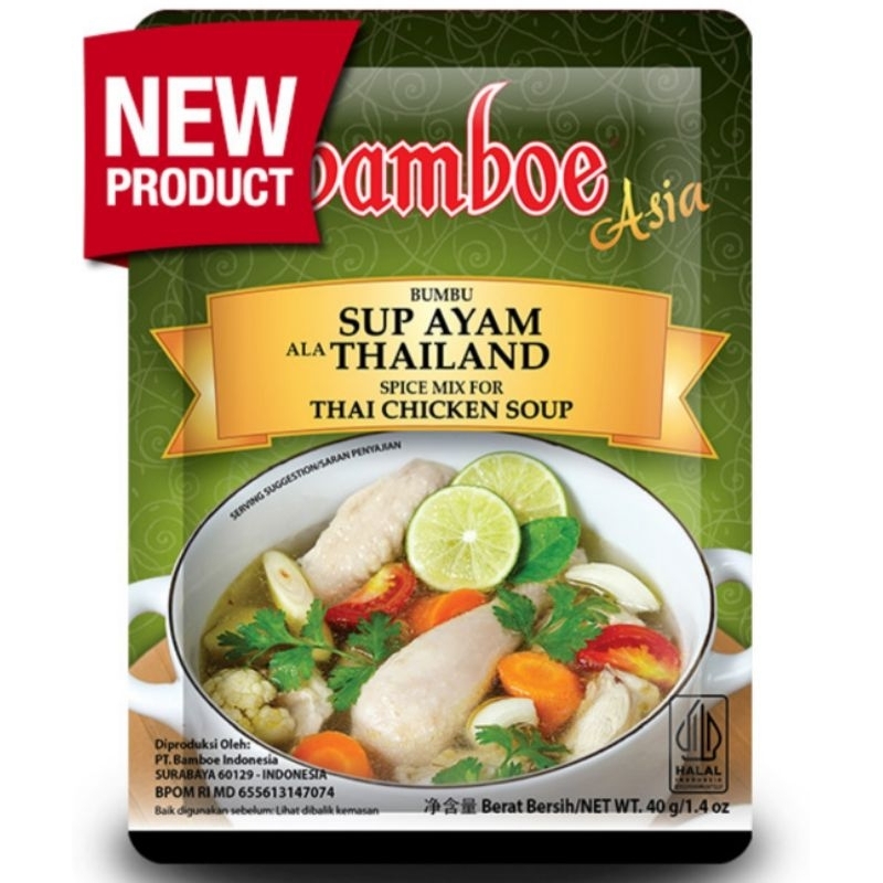 

Bamboe Bumbu Sup Ayam Ala Thailand.