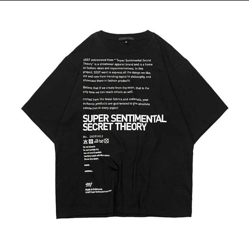 SSST super sentimental secret theory care tshirt original