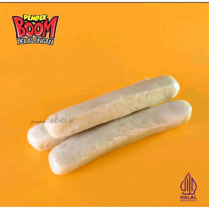 

PAKET MURAH, Pempek lenjer isi 30 pcs + kuah
