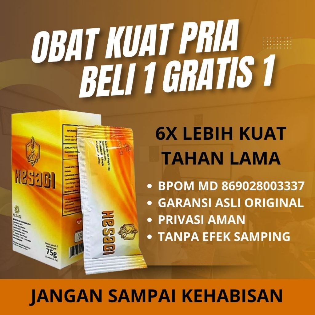 KESAGI ASLI ORIGINAL BPOM KESAGI HERBAL PRIA