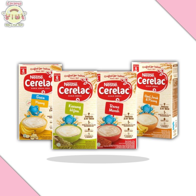 

Cerelac Nestle kotak 120gram