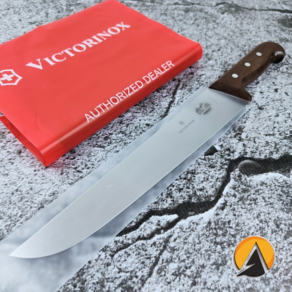 Butcher knife pisau sembelih victorinox rosewood 28 cm original swiss 5.5200.28
