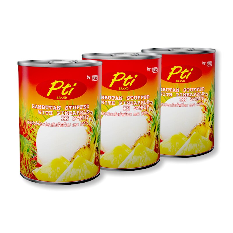 

PTI Rambutan stuffed with Pineapple 565gr