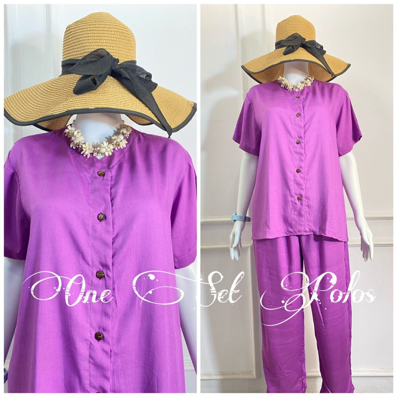 PIYAMA POLOS/PAJAMAS ONE SET/ONE SET RAYON/PAJAMAS POLOS RAYON PREMIUM/SETELAN WANITA BUSUI POLOS