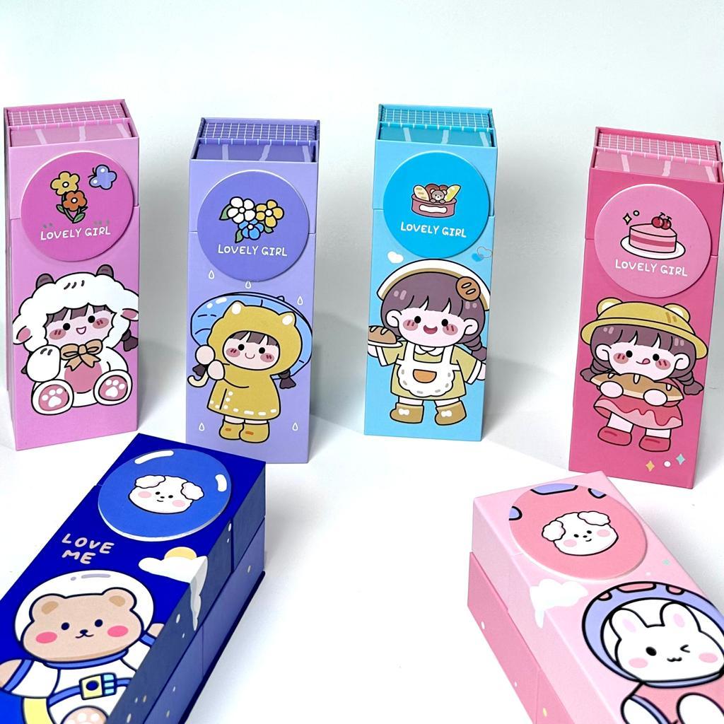 

Jual Produk BOS Kotak Pensil Karton Berdiri Tingkat/Tempat Pensil Anak Sekolah ''