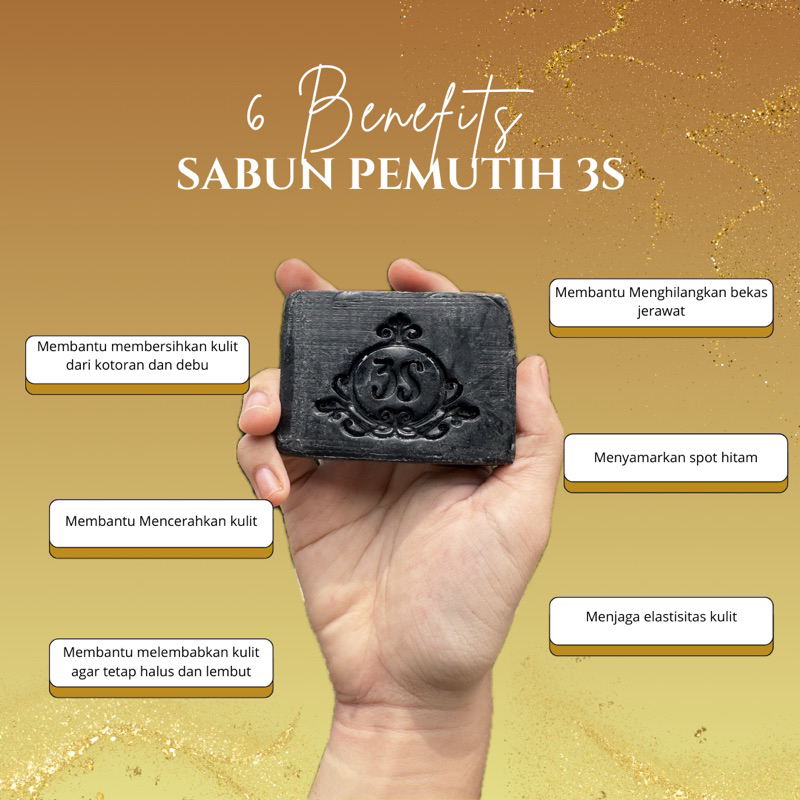 SABUN 3S SABUN PENCERAH KULIT BPOM