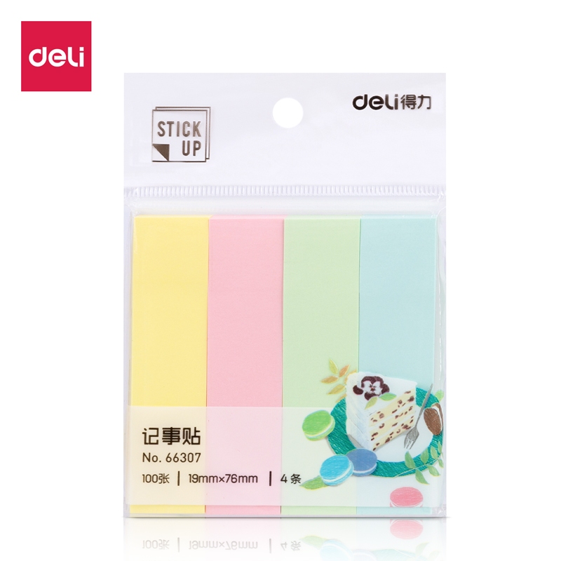 

Deli Index Tab Penanda - Pembatas Halaman Warna Pastel - CSN0730