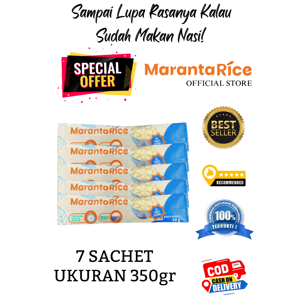 

Beras Makanan Diet Maranta Rice 1 Box Isi 7