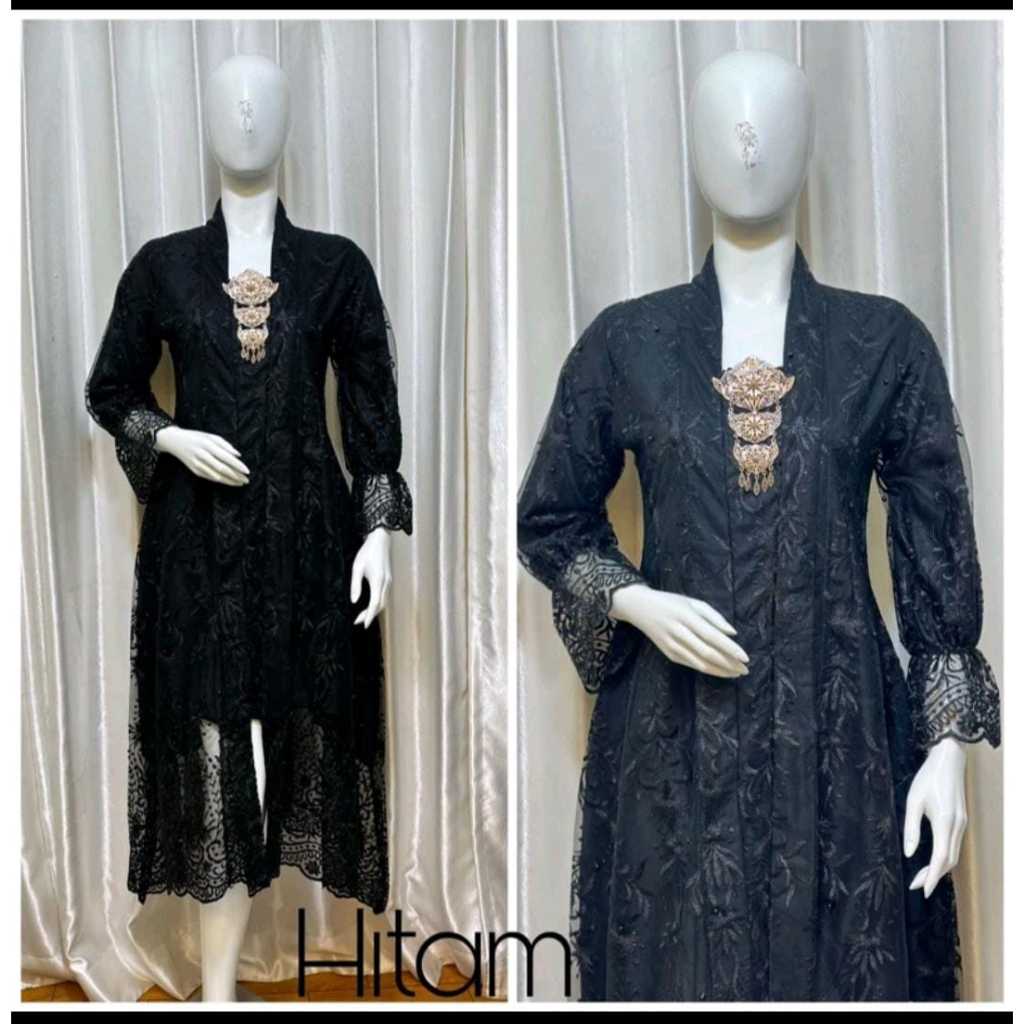 Realpict Floy Semi Gamis//Dress Pesta Dan Tunik Seragaman Pesta//Kebaya Modern Kekinian Khusus Outher