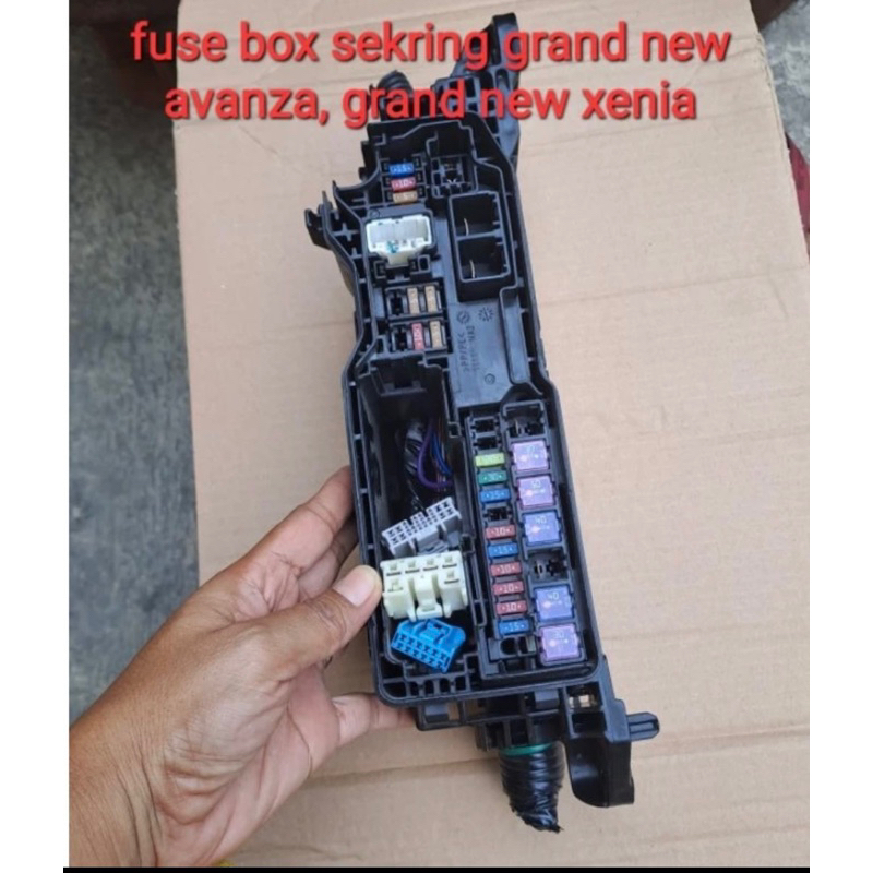 fuse box sekring grand new avanza/grand new xenia tahun 2016-2019