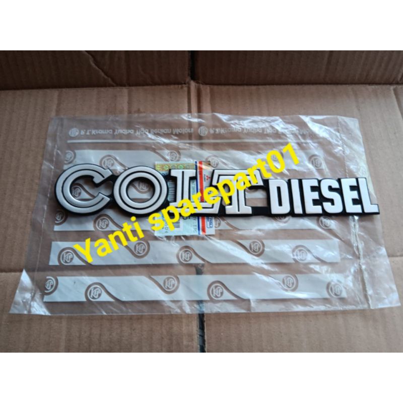 Emblem COLTDIESEL UMPLUNG original MITSUBISHI KTB