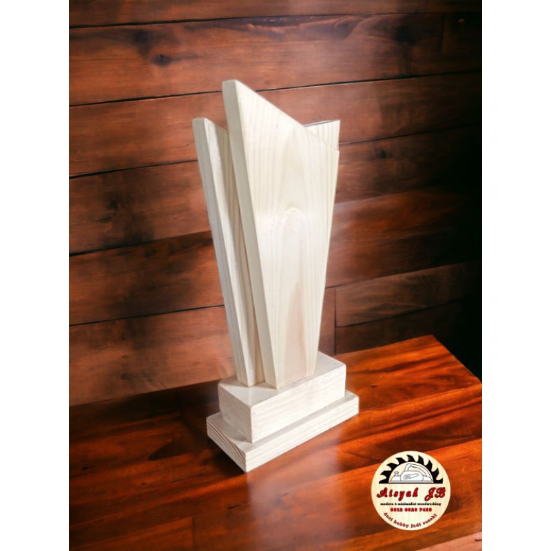 Plakat/Vandel kayu jati belanda custom