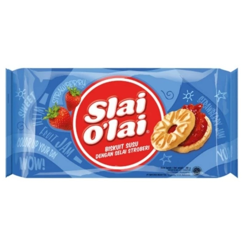 

Biskuit slai olai biskuit susu selai stoberi